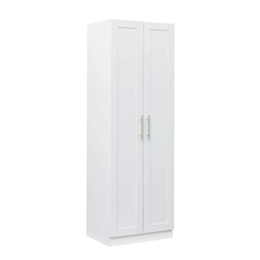 Modern 70.87 in. H White Freestanding Kitchen Cabinet Accent Storage Cabinet with 2 Doors and 4 Shelves by Tidoin 10 Modern 70.87 in. H White Freestanding Kitchen Cabinet Accent Storage Cabinet with 2 Doors and 4 Shelves by Tidoin - Image 8