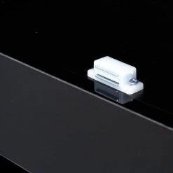 Modern 71.65 in. H Black Freestanding Kitchen Cabinet Accent Storage Cabinet with 2 Doors, 4 Shelves and LED Lights by Tidoin 19 Modern 71.65 in. H Black Freestanding Kitchen Cabinet Accent Storage Cabinet with 2 Doors, 4 Shelves and LED Lights by Tidoin -Cheap Tidoin Store white tidoin accent cabinets js ydw3 0090 fa 1000