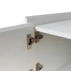 49.6 in. White TV Stand Console Table with 2-Doors and 3 Shelves Fits TV's up to 55 in. by Tidoin 17 49.6 in. White TV Stand Console Table with 2-Doors and 3 Shelves Fits TV's up to 55 in. by Tidoin -Cheap Tidoin Store white tidoin tv stands fm ydw8 3899 1f 1000