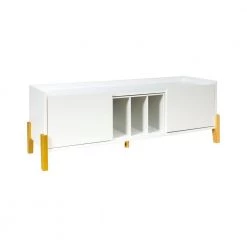 49.6 in. White TV Stand Console Table with 2-Doors and 3 Shelves Fits TV's up to 55 in. by Tidoin 20 49.6 in. White TV Stand Console Table with 2-Doors and 3 Shelves Fits TV's up to 55 in. by Tidoin -Cheap Tidoin Store white tidoin tv stands fm ydw8 3899 76 1000