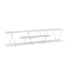 Modern 56 in. Wood White TV Stand with 4 Storage Shelves Fits TV's up to 60 in. by Tidoin -Cheap Tidoin Store white tidoin tv stands fur ydb0 478 64 1000