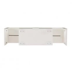 51.2 in. Wood White TV Stand with 1-Storage Door Fits TV's up to 55 in. with LED Light by Tidoin -Cheap Tidoin Store white tidoin tv stands jxy ydw6s 539 4f 1000